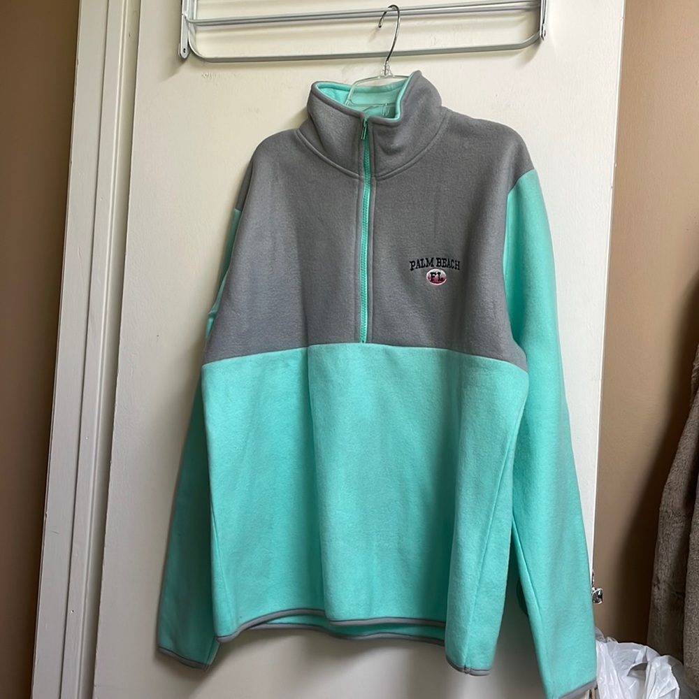 Palm Beach Florida Zip Up Sweater